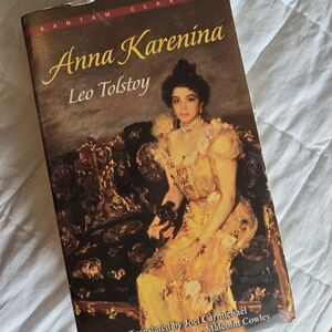Anna Karenina by Leo Tolstoy - Classic Paperback (Yellow Cover)